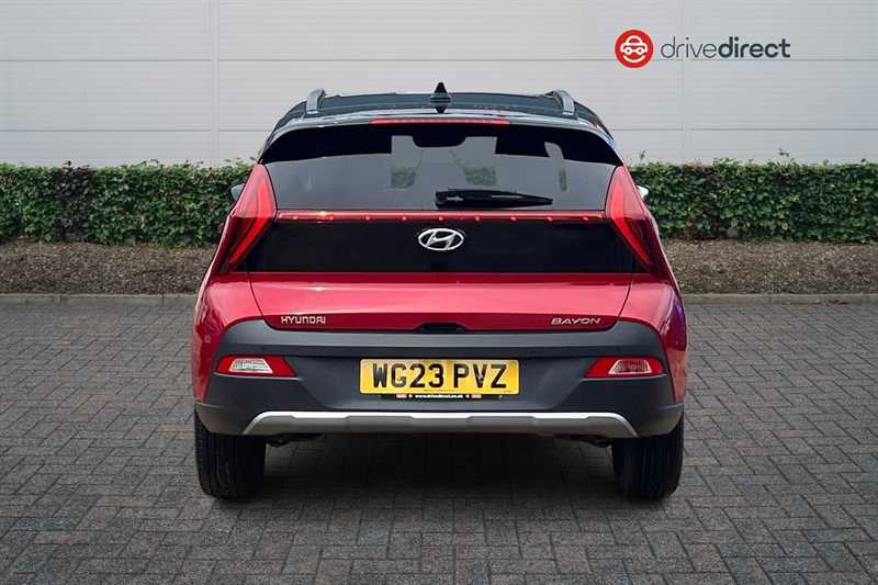 Hyundai Bayon 1.0 T-gdi Mhev Ultimate Suv Hybrid Dct Red #4