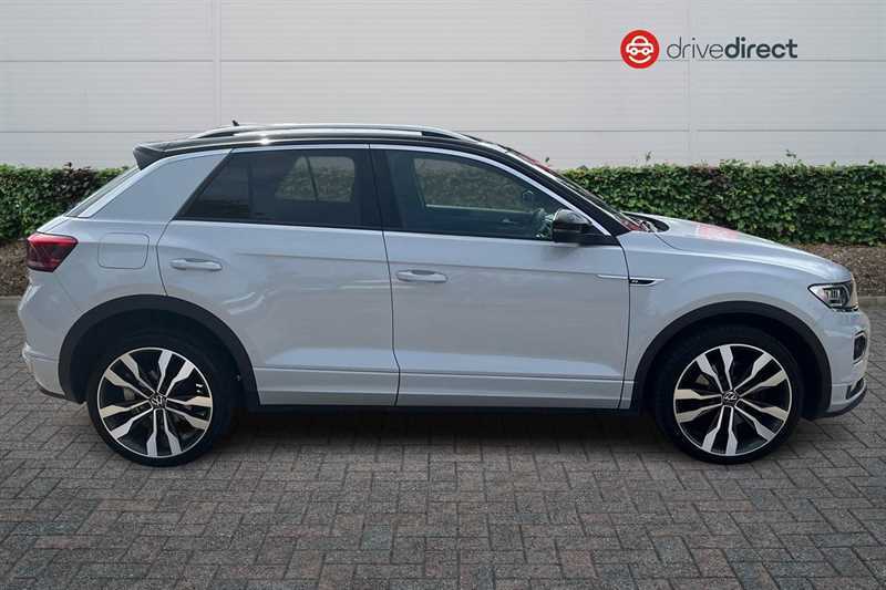 Volkswagen T-Roc 1.5 Tsi Gpf Evo R-line Suv Euro CV70YCP Silver #2