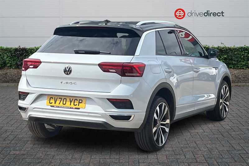 Volkswagen T-Roc 1.5 Tsi Gpf Evo R-line Suv Euro CV70YCP Silver #3