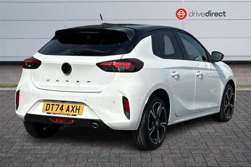 Vauxhall Corsa 1.2 Turbo Gs Hatchback Euro 6 S DT74AXH White #3