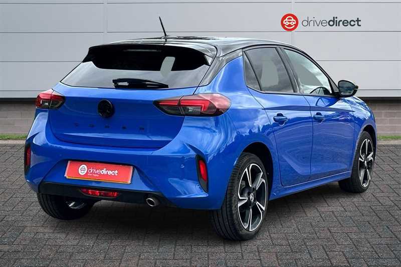 Vauxhall Corsa 1.2 Turbo Gs Hatchback Euro 6 S DT74BVF Blue #3
