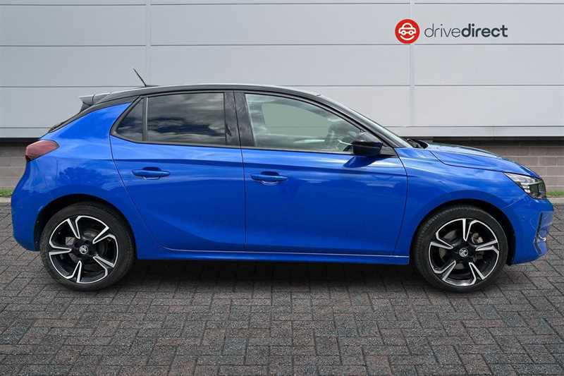 Vauxhall Corsa 1.2 Turbo Gs Hatchback Euro 6 S DT74BVF Blue #2