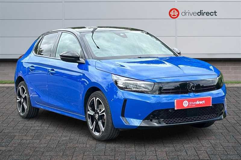 Vauxhall Corsa 1.2 Turbo Gs Hatchback Euro 6 S DT74BVF Blue