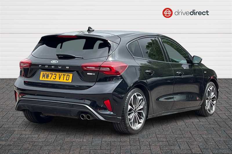 Ford Focus 1.0T Ecoboost Mhev St-line X Hatchback MW73VTD Black #3