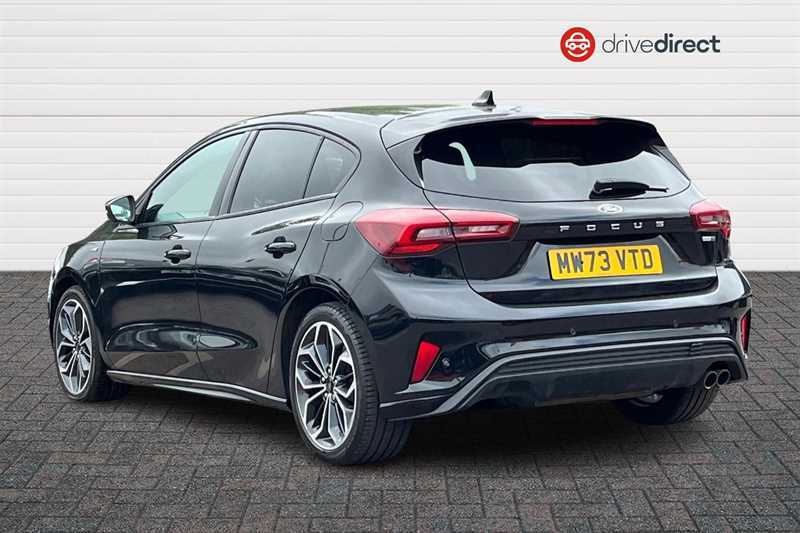 Ford Focus 1.0T Ecoboost Mhev St-line X Hatchback MW73VTD Black #5