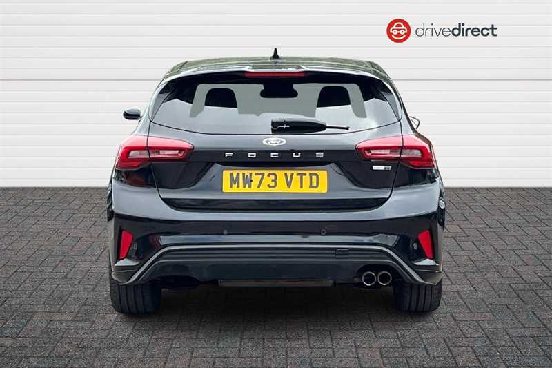 Ford Focus 1.0T Ecoboost Mhev St-line X Hatchback MW73VTD Black #4