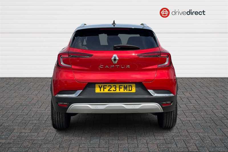 Renault Captur 1.0 Tce Techno Suv Euro 6 Ss YF23FMD Red #4