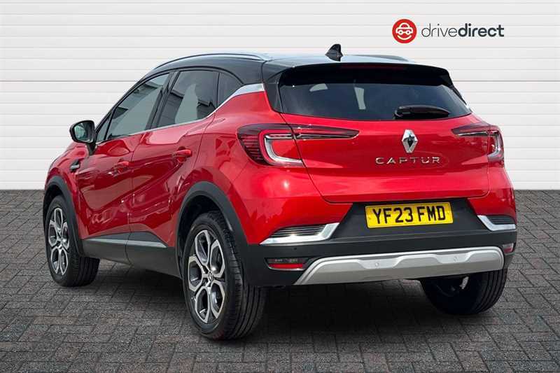 Renault Captur 1.0 Tce Techno Suv Euro 6 Ss YF23FMD Red #5