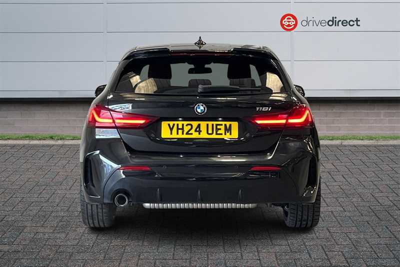 BMW 1 Series 1.5 118I M Sport Lcp Hatchback YH24UEM Black #4