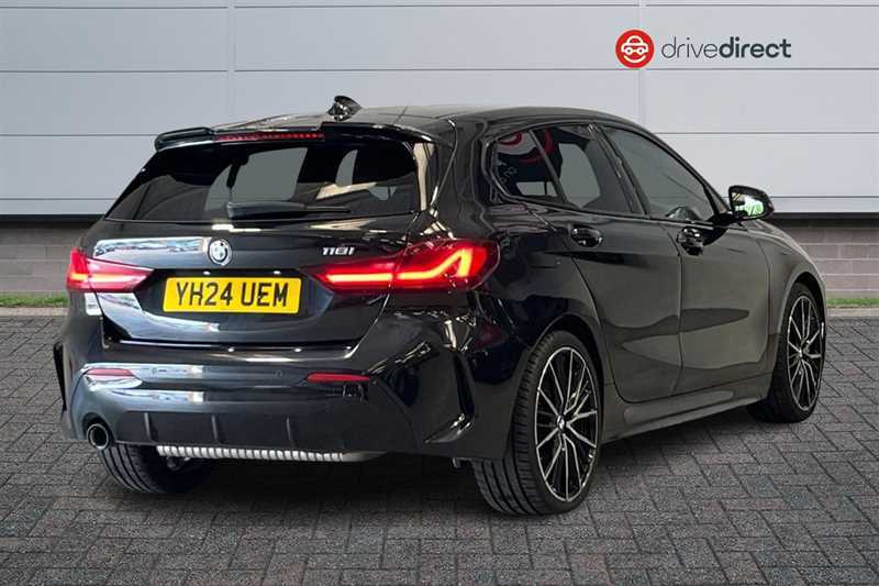 BMW 1 Series 1.5 118I M Sport Lcp Hatchback YH24UEM Black #3
