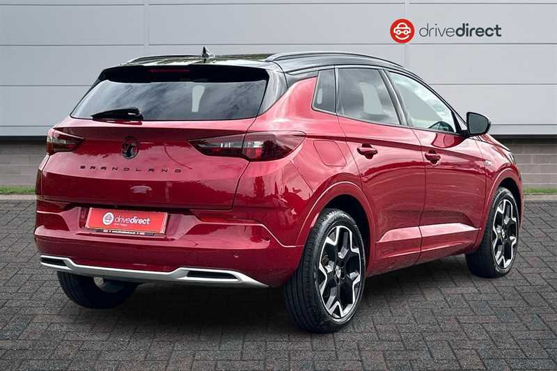 Vauxhall Grandland 1.2 Turbo Ultimate Suv Euro 6 S BL73NKC Red #3