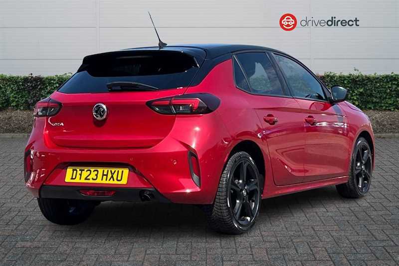 Vauxhall Corsa 1.2 Gs Hatchback Euro 6 75 Ps DT23HXU Red #3