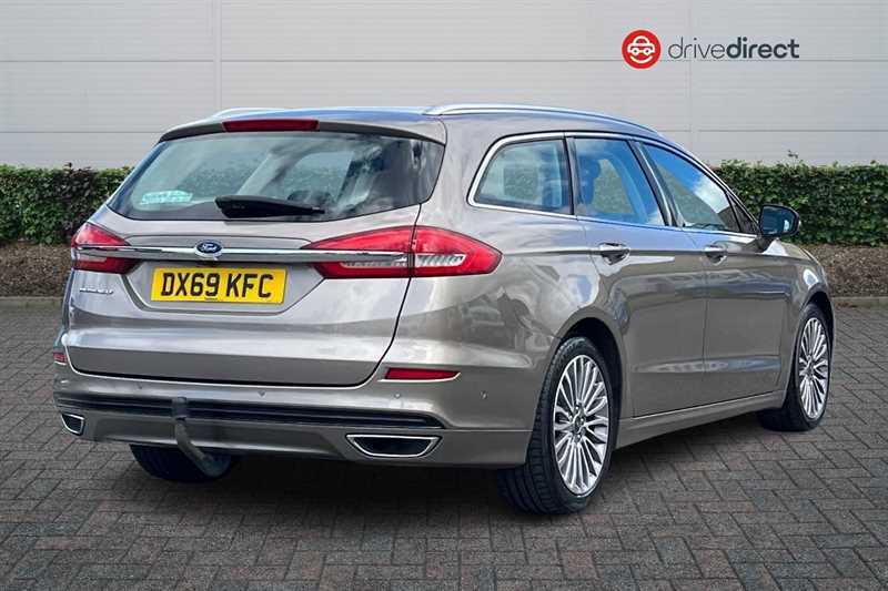 Ford Mondeo 2.0 Ecoblue Titanium Edition Estate Aut DX69KFC Silver #3
