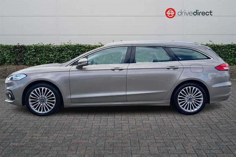 Ford Mondeo 2.0 Ecoblue Titanium Edition Estate Aut DX69KFC Silver #6