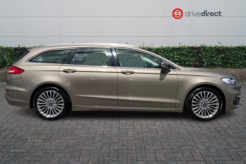 Ford Mondeo 2.0 Ecoblue Titanium Edition Estate Aut DX69KFC Silver #2