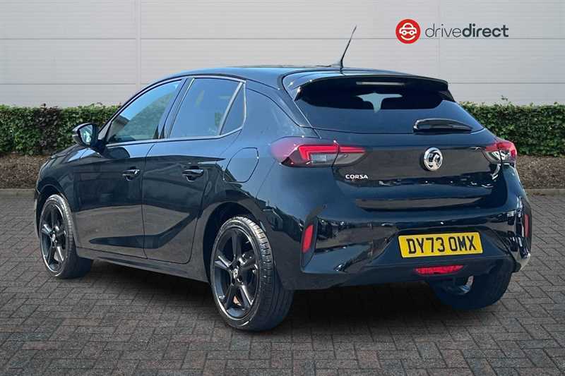 Vauxhall Corsa 1.2 Gs Hatchback Euro 6 75 Ps DY73OMX Black #5