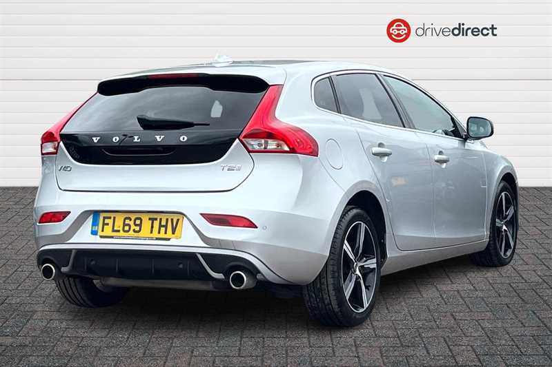 Volvo V40 2.0 T2 R-design Edition Hatchback Manua FL69THV Silver #3