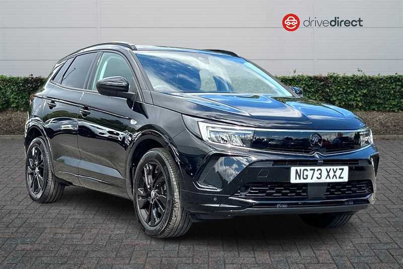 Vauxhall Grandland 1.2 Turbo Gs Suv Euro 6 Ss 130 Black