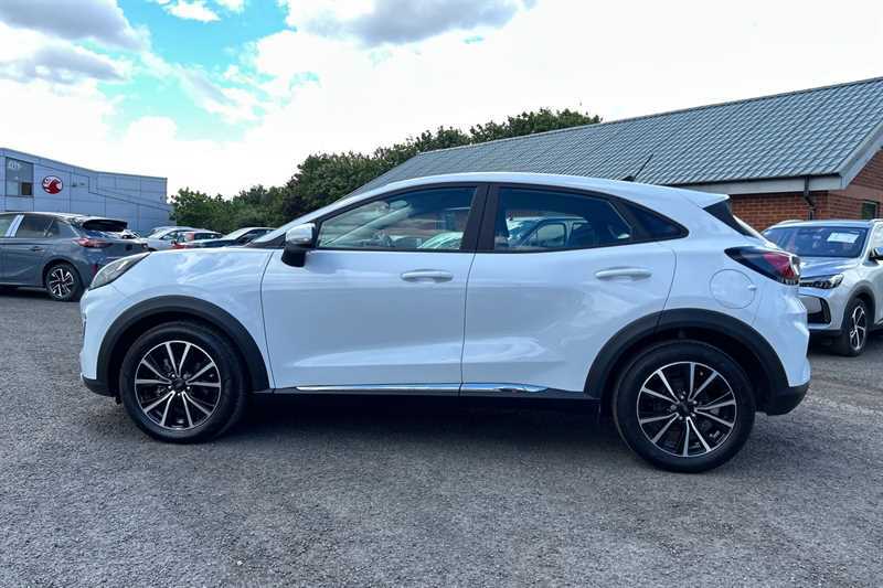 Ford Puma 1.0T Ecoboost Mhev Titanium Suv Hybrid White #4