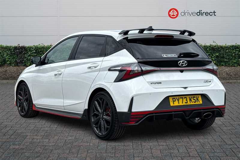 Hyundai I20 1.6 T-gdi N Hatchback Euro 6 S PY73KSK White #5