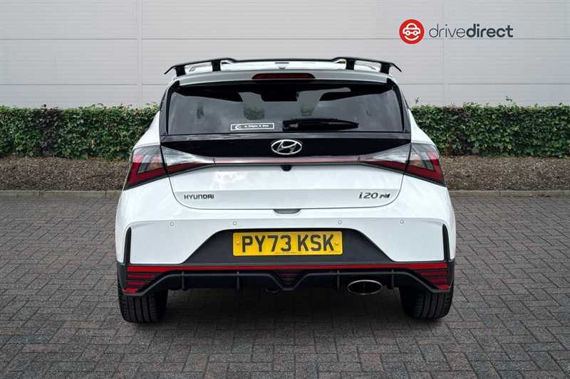 Hyundai I20 1.6 T-gdi N Hatchback Euro 6 S PY73KSK White #4