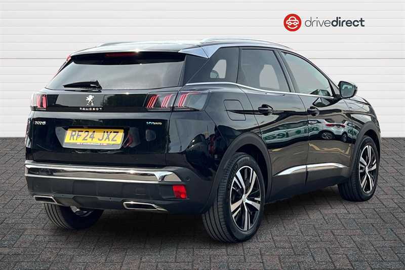 Peugeot 3008 1.6 13.2Kwh Gt Suv Plug-in Hybrid E-eat Black #3