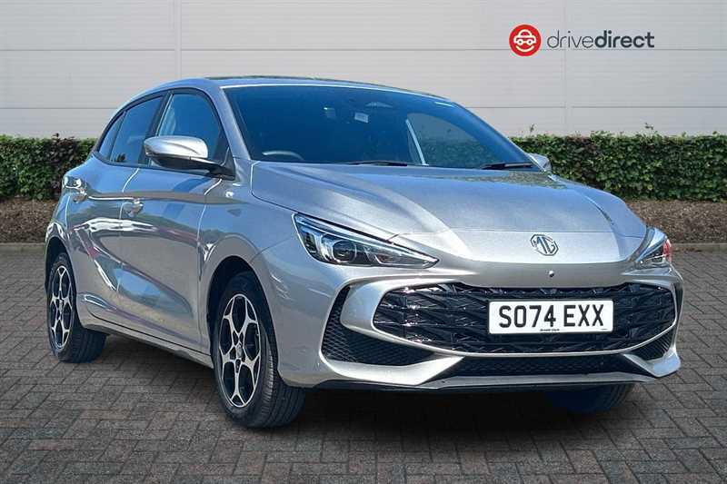 MG MG3 1.5 Hybrid Trophy Hatchback Hybrid Aut Silver