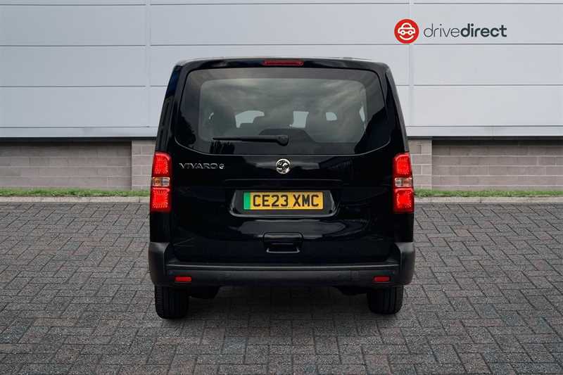 Vauxhall Vivaro 50Kwh Combi Mpv Lwb 9 Seat, 11K CE23XMC Black #3
