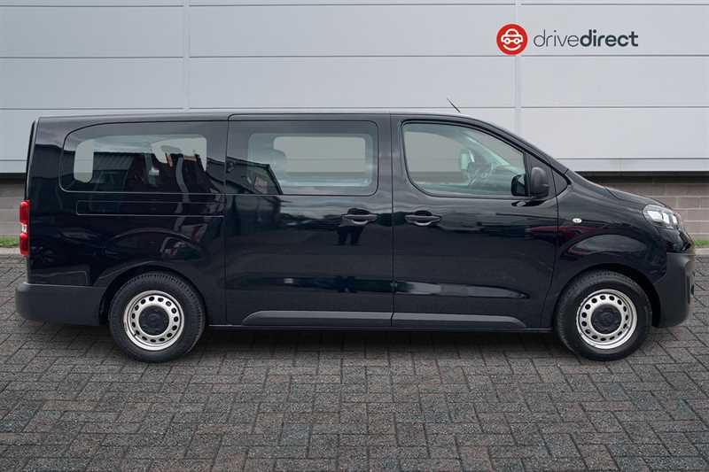 Vauxhall Vivaro 50Kwh Combi Mpv Lwb 9 Seat, 11K CE23XMC Black #2