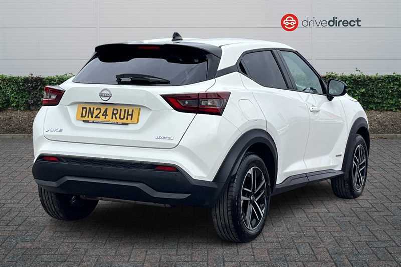 Nissan Juke 1.6 N-connecta Suv Hybrid Euro 6 DN24RUH White #3