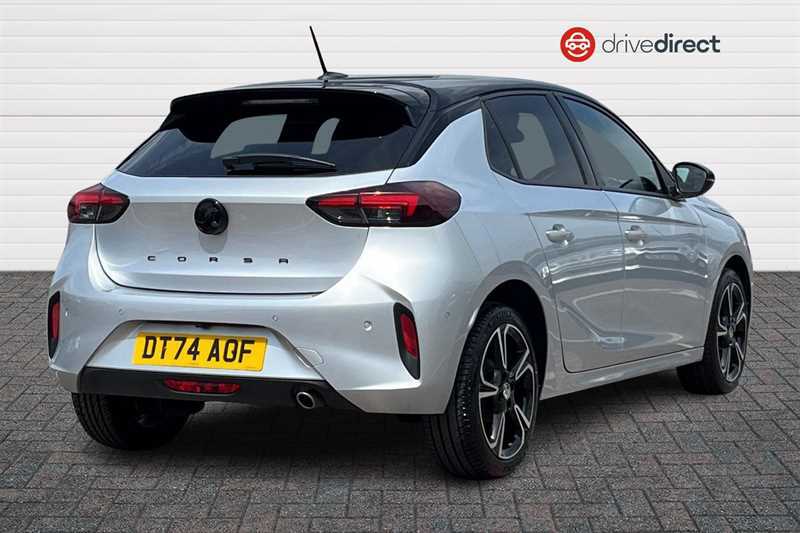 Vauxhall Corsa 1.2 Turbo Gs Hatchback Euro 6 S DT74AOF Grey #3