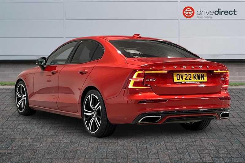 Volvo S60 2.0 B5 Mhev R-design Saloon Hybrid Red #5