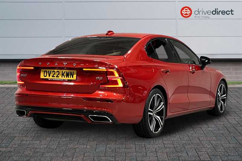 Volvo S60 2.0 B5 Mhev R-design Saloon Hybrid Red #3