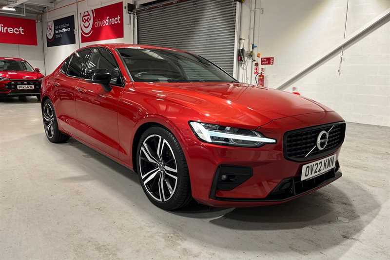 Volvo S60 R-design, B5 Mild Hybrid Climate Pack, Satnav, Da Red #43