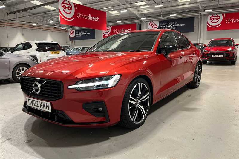 Volvo S60 R-design, B5 Mild Hybrid Climate Pack, Satnav, Da Red #46