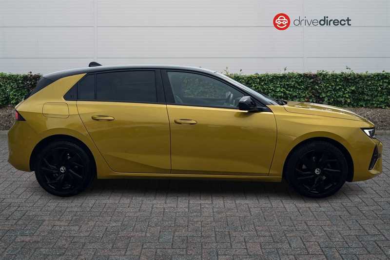 Vauxhall Astra 1.2 Turbo Gs Line Hatchback Euro Black #2