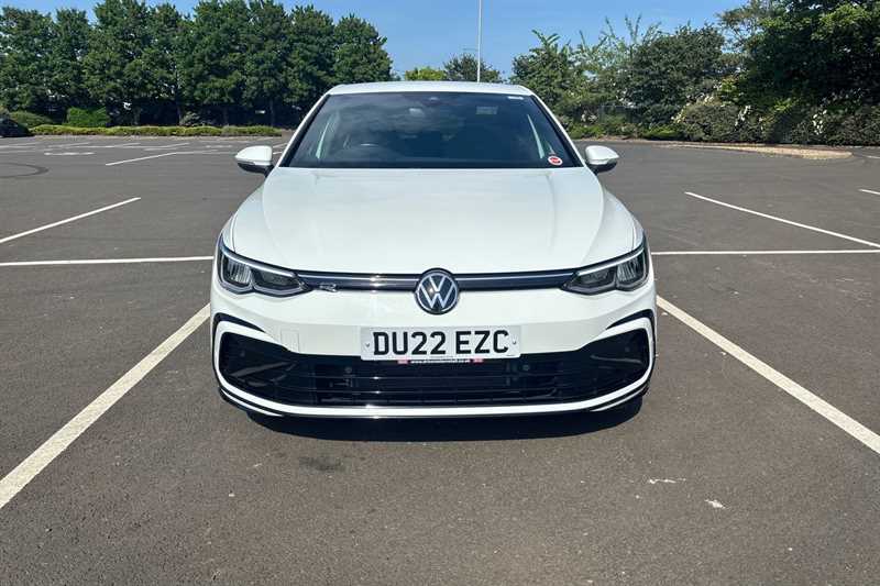 Volkswagen Golf 1.5 Etsi Mhev R-line Hatchback Hybrid D DU22EZC White #2