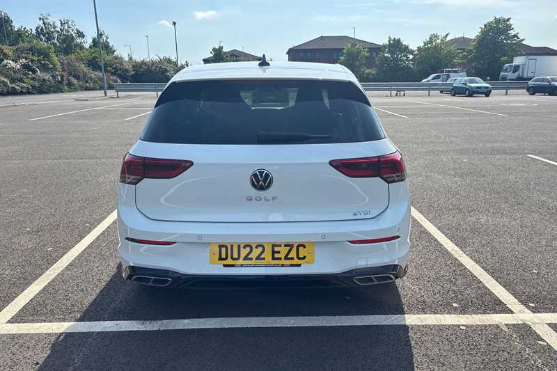 Volkswagen Golf 1.5 Etsi Mhev R-line Hatchback Hybrid D DU22EZC White #4