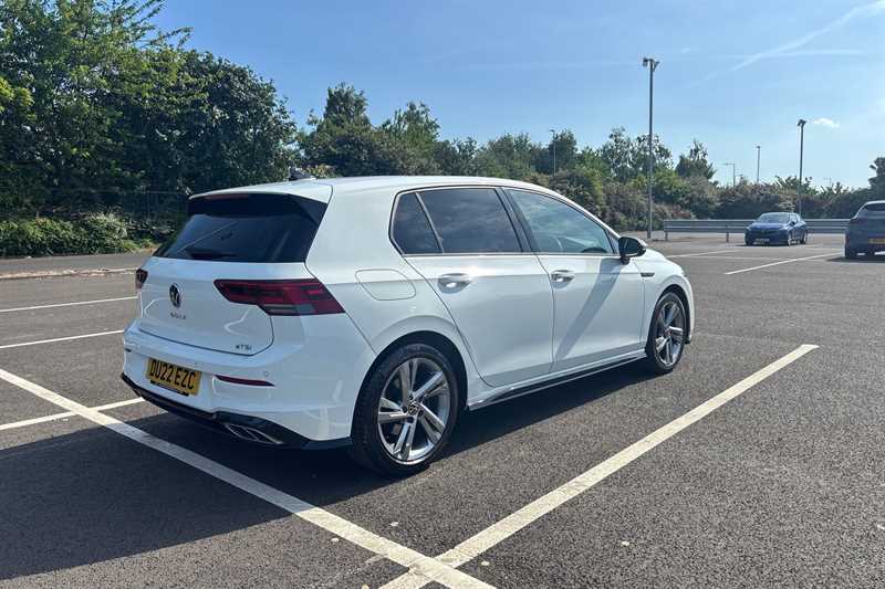 Volkswagen Golf 1.5 Etsi Mhev R-line Hatchback Hybrid D DU22EZC White #3