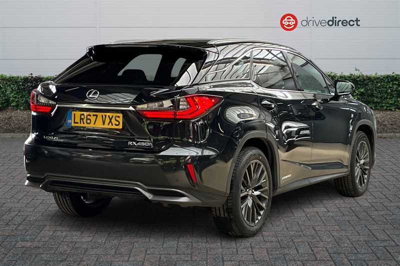 Lexus RX 3.5 450H V6 F Sport Suv Hybrid Cvt 4Wd Black #3