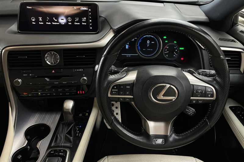 Lexus RX 450H 3.5 Luxury Cvt Blue #48