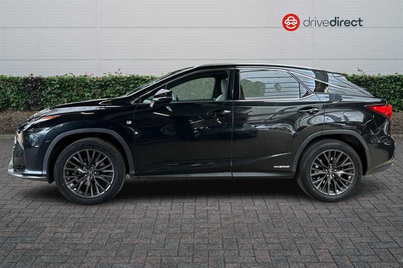Lexus RX 3.5 450H V6 F Sport Suv Hybrid Cvt 4Wd Black #6