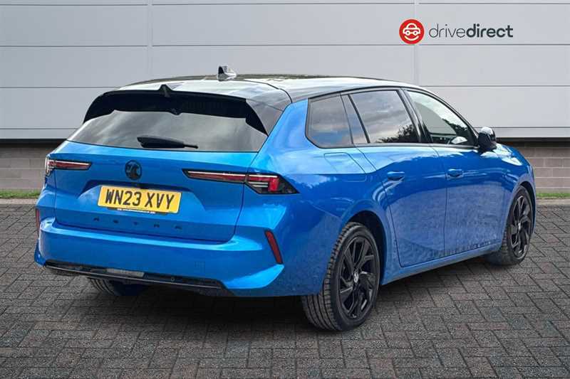 Vauxhall Astra 1.2 Turbo Gs Sports Tourer Euro WN23XVY Blue #3