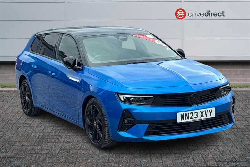 Vauxhall Astra 1.2 Turbo Gs Sports Tourer Euro WN23XVY Blue