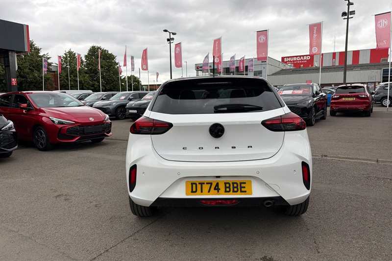 Vauxhall Corsa 1.2 Turbo Gs Hatchback Euro 6 S DT74BBE White #5