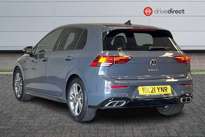 Volkswagen Golf 1.5 Etsi Mhev R-line Hatchback Hybrid D MK21YNR Grey #5