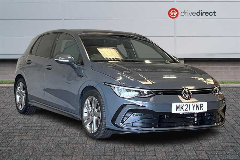 Volkswagen Golf 1.5 Etsi Mhev R-line Hatchback Hybrid D MK21YNR Grey