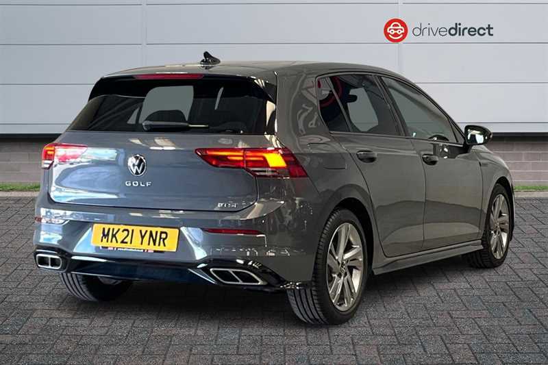 Volkswagen Golf 1.5 Etsi Mhev R-line Hatchback Hybrid D MK21YNR Grey #3