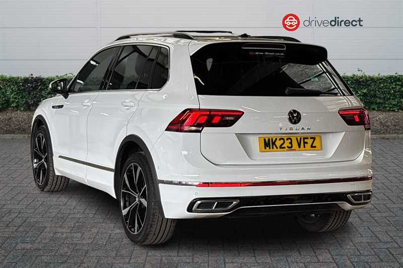 Volkswagen Tiguan 1.5 Tsi R-line Suv Dsg Euro 6 Ss 15 MK23VFZ White #5
