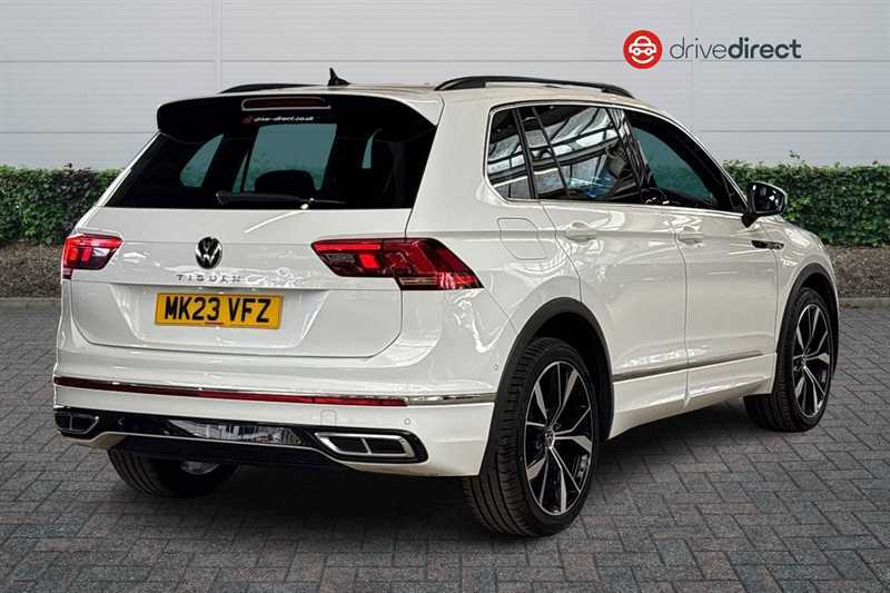 Volkswagen Tiguan 1.5 Tsi R-line Suv Dsg Euro 6 Ss 15 MK23VFZ White #3